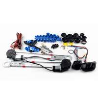 Car Auto Universal Electric Power Window Kit 4 door with Switches and Harness