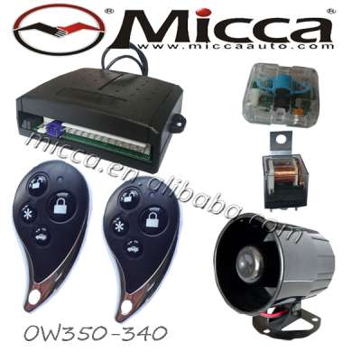 car security alarm system with 5 replays on-board OW340