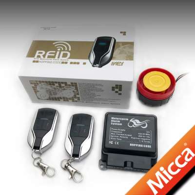 RFID Smart Key motorcycle alarm with hands-free arm/disarm